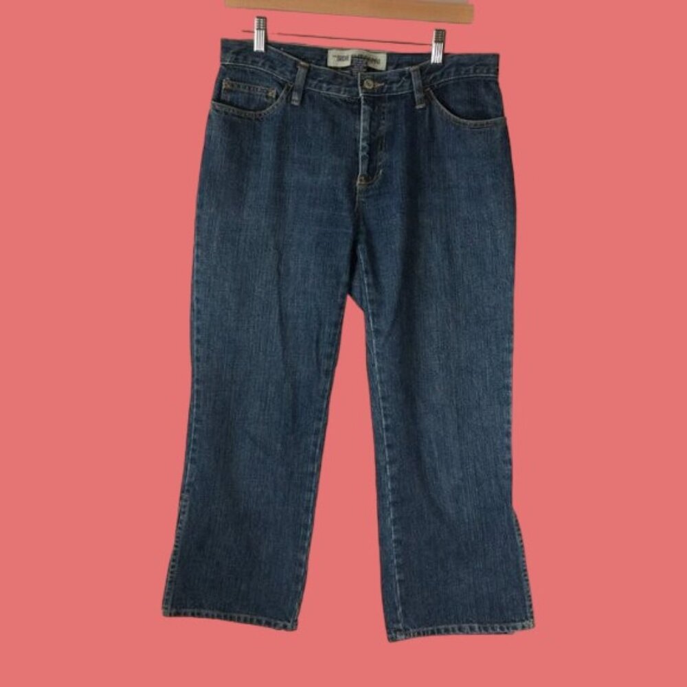 Gap Slide Slit Capri Pants Size 10